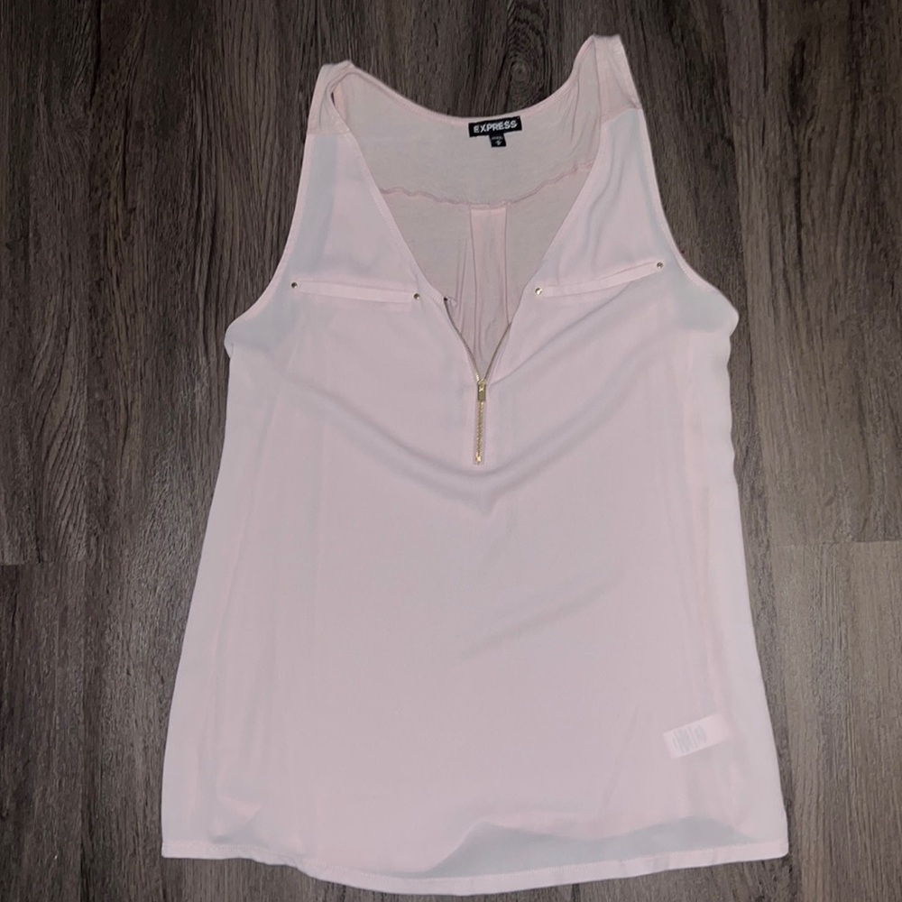 Pink tank top